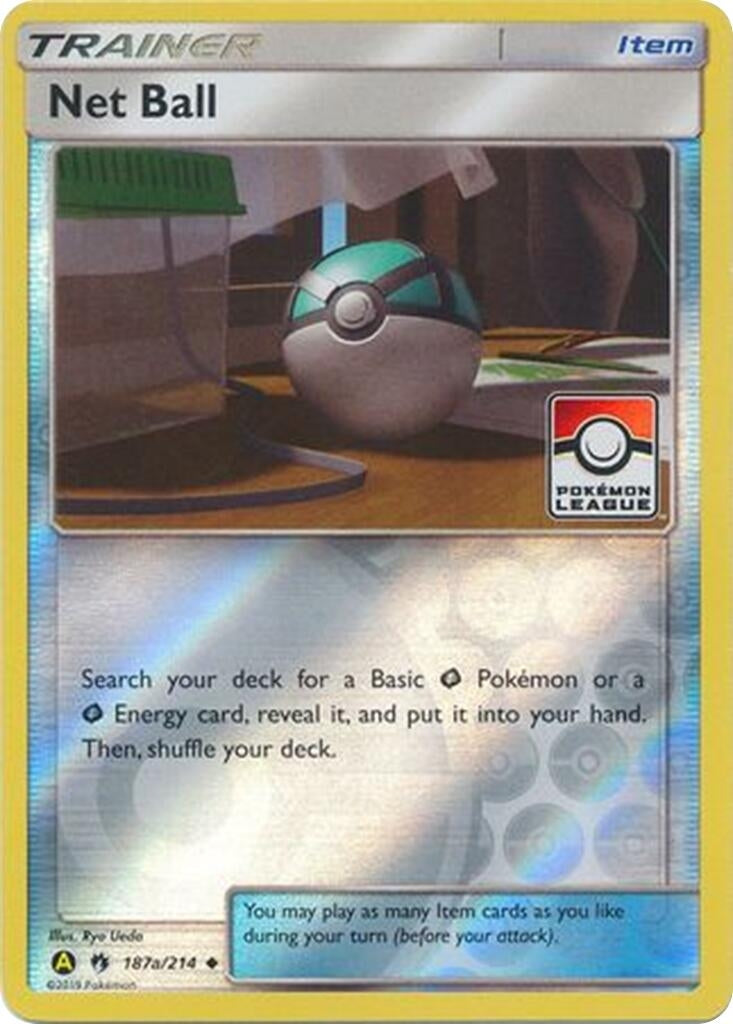 Image for Net Ball (Pokemon League) - 187a/214 (League & Championship Cards) (187a/214) - Pokemon