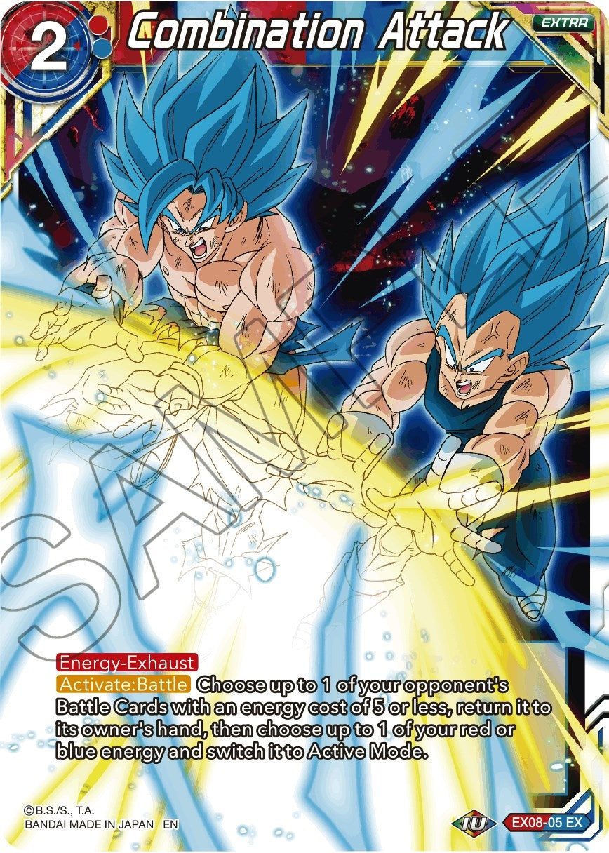 Image for Combination Attack (Expansion Deck Box Set 08: Magnificent Collection - Forsaken Warrior) (EX08-05) - Dragon Ball Super: Masters