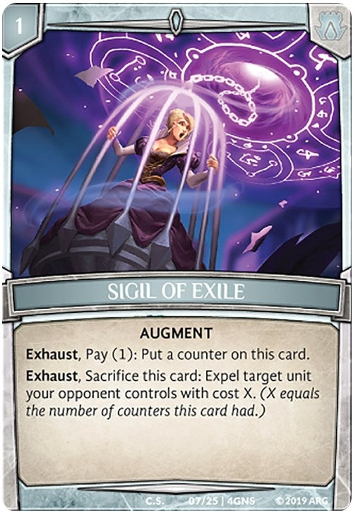Image for Sigil of Exile (Expansion Pack 2: Genesis) (7/25 | 4GNS) - Argent Saga TCG