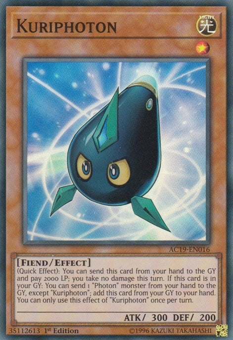 Image for Kuriphoton (Advent Calendar 2019) (AC19-EN016) - YuGiOh