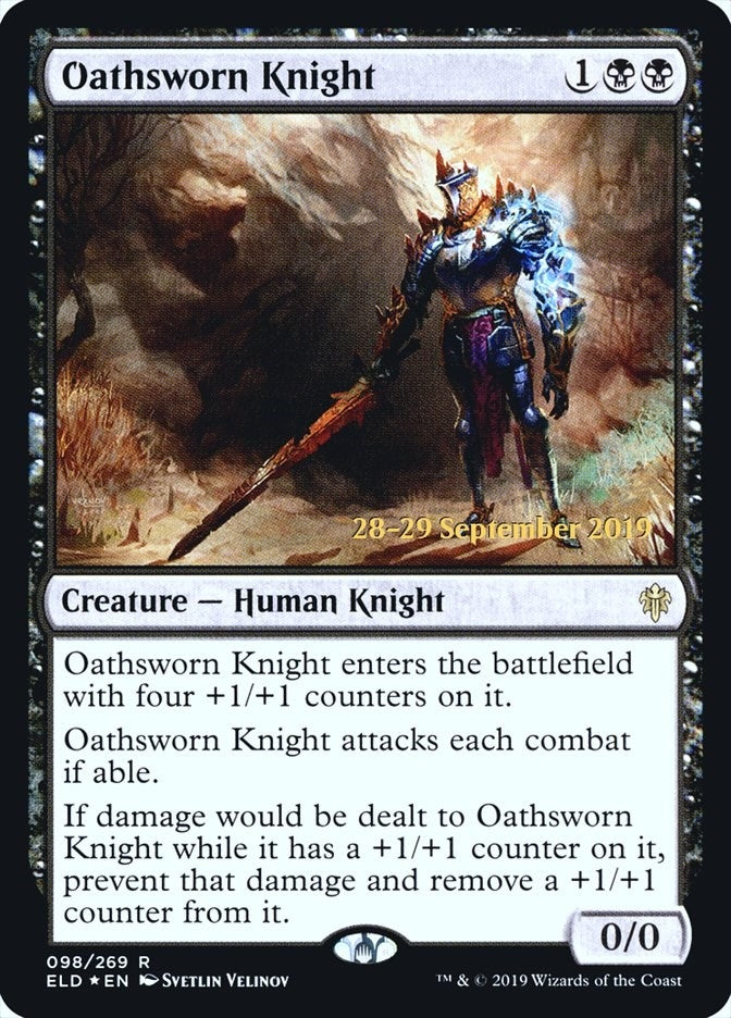 Image for Oathsworn Knight (Prerelease Cards) (98) - Magic: The Gathering