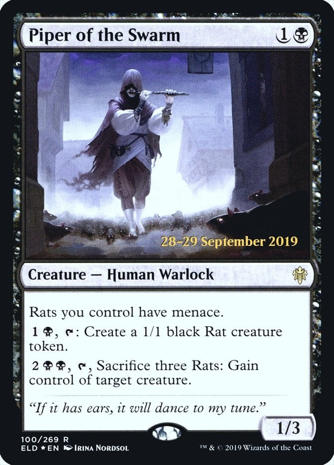Image for Piper of the Swarm (Prerelease Cards) (100) - Magic: The Gathering