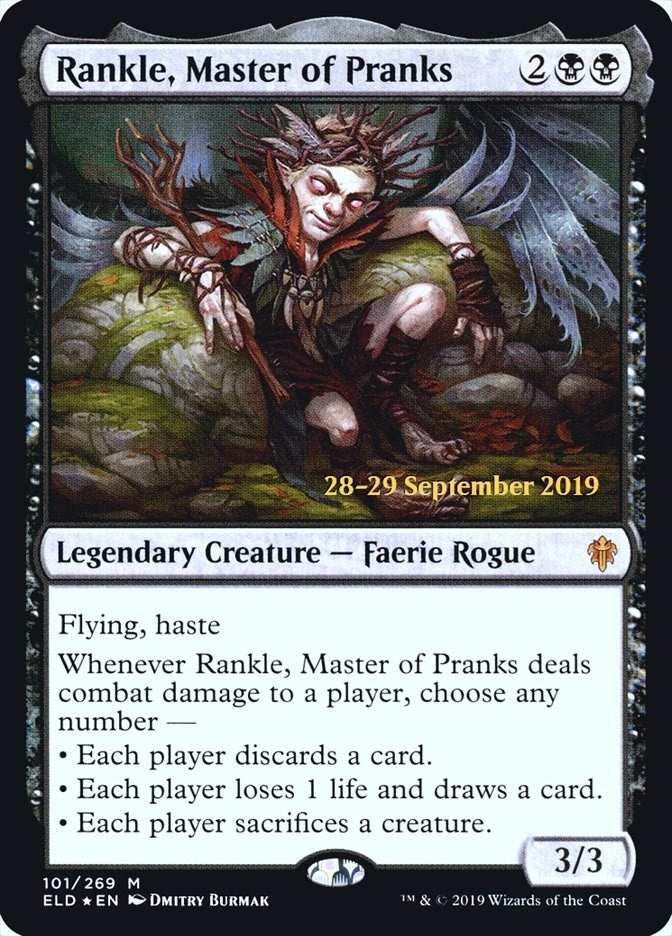 Image for Rankle, Master of Pranks (Prerelease Cards) (101) - Magic: The Gathering