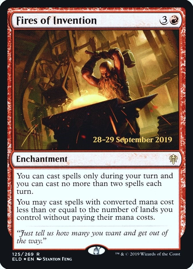 Image for Fires of Invention (Prerelease Cards) (125) - Magic: The Gathering