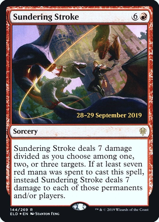 Image for Sundering Stroke (Prerelease Cards) (144) - Magic: The Gathering