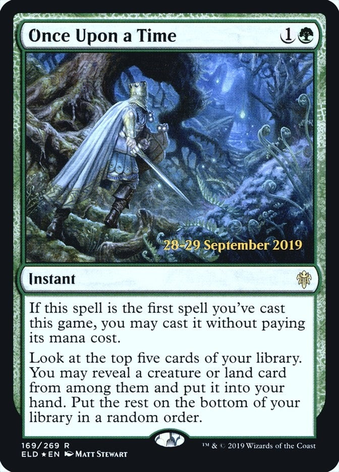 Image for Once Upon a Time (Prerelease Cards) (169) - Magic: The Gathering