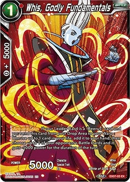 Image for Whis, Godly Fundamentals (Expansion Deck Box Set 07: Magnificent Collection - Fusion Hero) (EX07-03) - Dragon Ball Super: Masters