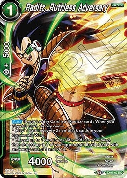 Image for Raditz, Ruthless Adversary (Expansion Deck Box Set 07: Magnificent Collection - Fusion Hero) (EX07-07) - Dragon Ball Super: Masters