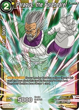 Image for Paragus, the Forebearer (Expansion Deck Box Set 07: Magnificent Collection - Fusion Hero) (EX07-09) - Dragon Ball Super: Masters