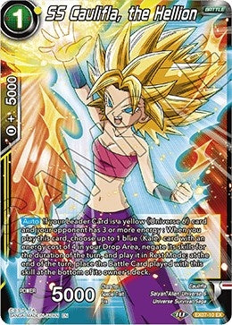 Image for SS Caulifla, the Hellion (Expansion Deck Box Set 07: Magnificent Collection - Fusion Hero) (EX07-10) - Dragon Ball Super: Masters