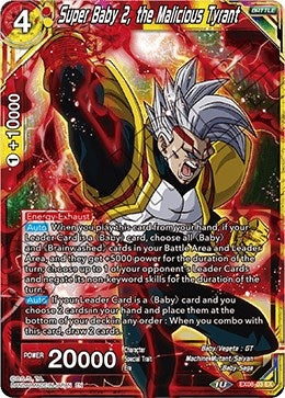 Image for Super Baby 2, the Malicious Tyrant (Expansion Deck Box Set 08: Magnificent Collection - Forsaken Warrior) (EX08-03) - Dragon Ball Super: Masters
