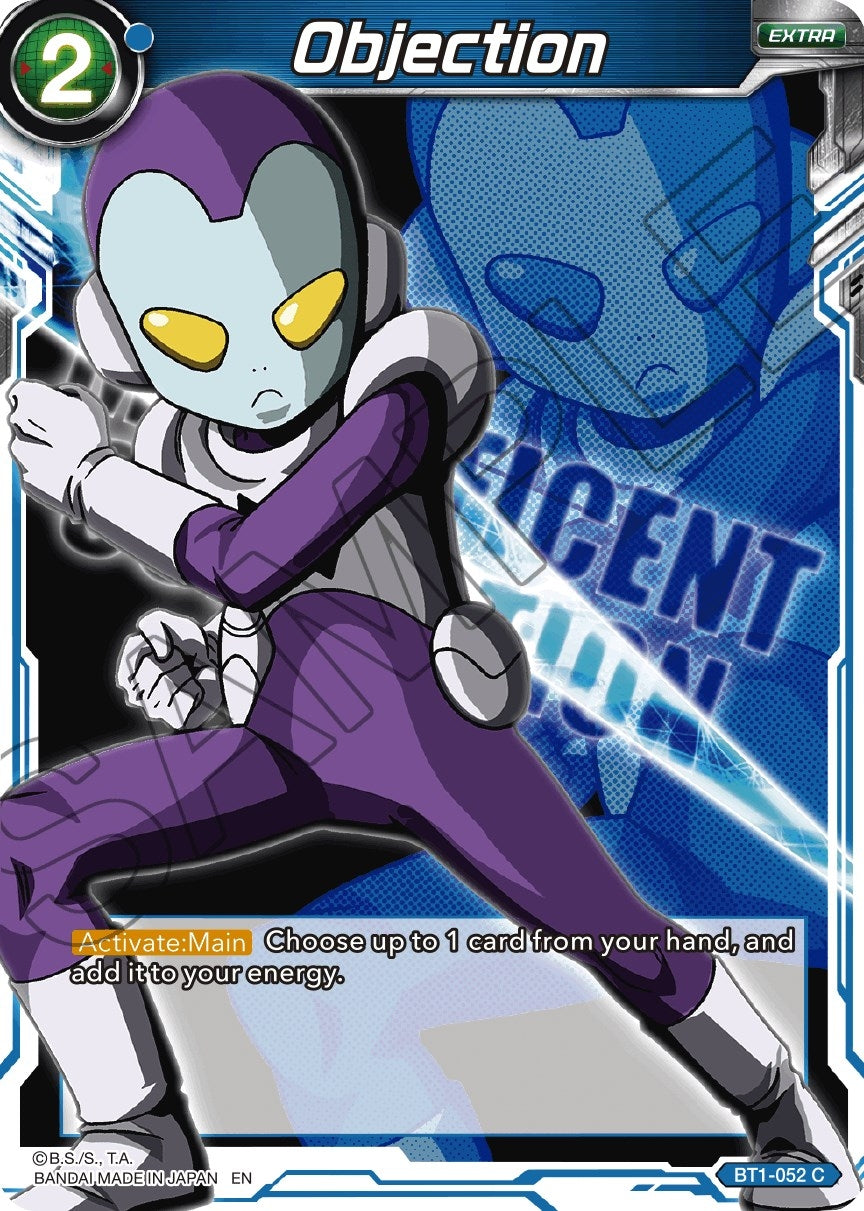 Image for Objection (Expansion Deck Box Set 07: Magnificent Collection - Fusion Hero) (BT1-052) - Dragon Ball Super: Masters