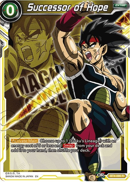 Image for Successor of Hope (Expansion Deck Box Set 08: Magnificent Collection - Forsaken Warrior) (BT4-095) - Dragon Ball Super: Masters