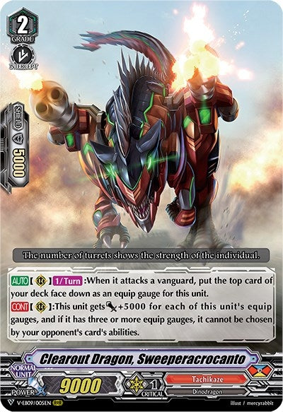 Image for Clearout Dragon, Sweeperacrocanto (V-EB09: The Raging Tactics) (V-EB09/005EN) - Cardfight Vanguard