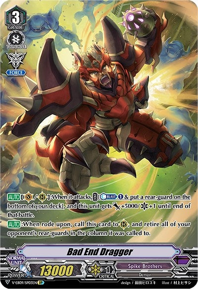 Image for Bad End Dragger (SP) (V-EB09: The Raging Tactics) (V-EB09/SP03EN) - Cardfight Vanguard