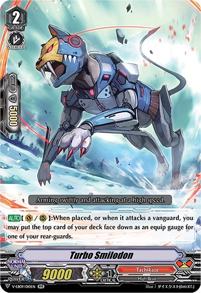 Image for Turbo Smilodon (V-EB09: The Raging Tactics) (V-EB09/010EN) - Cardfight Vanguard