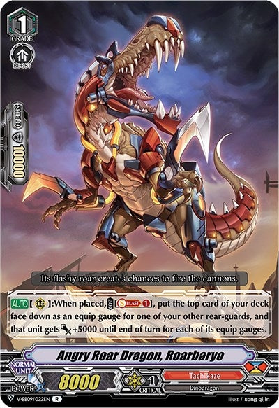 Image for Angry Roar Dragon, Roarbaryo (V-EB09: The Raging Tactics) (V-EB09/022EN) - Cardfight Vanguard