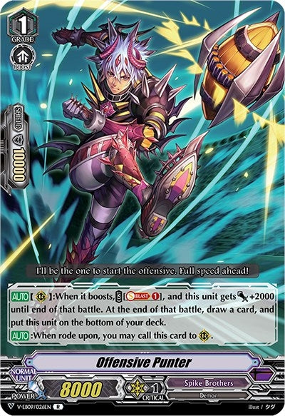 Image for Offensive Punter (V-EB09: The Raging Tactics) (V-EB09/026EN) - Cardfight Vanguard