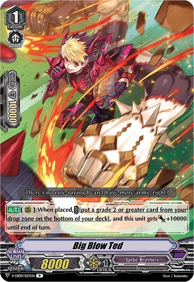 Image for Big Blow Ted (V-EB09: The Raging Tactics) (V-EB09/027EN) - Cardfight Vanguard