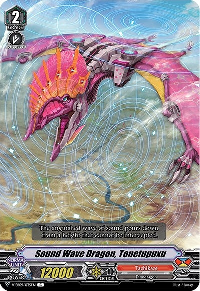 Image for Sound Wave Dragon, Tonetupuxu (V-EB09: The Raging Tactics) (V-EB09/035EN) - Cardfight Vanguard