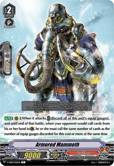 Image for Armored Mammoth (V-EB09: The Raging Tactics) (V-EB09/036EN) - Cardfight Vanguard