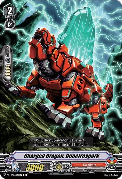 Image for Charged Dragon, Dimetrospark (V-EB09: The Raging Tactics) (V-EB09/037EN) - Cardfight Vanguard
