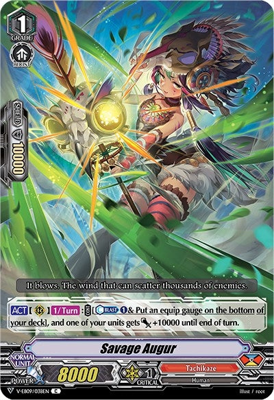 Image for Savage Augur (V-EB09: The Raging Tactics) (V-EB09/038EN) - Cardfight Vanguard