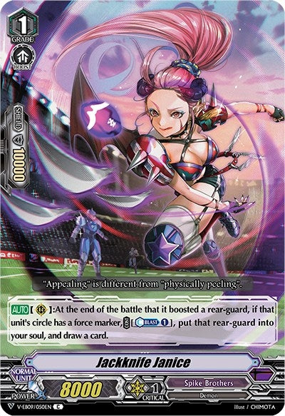 Image for Jackknife Janice (V-EB09: The Raging Tactics) (V-EB09/050EN) - Cardfight Vanguard