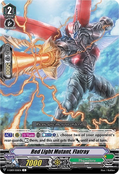 Image for Red Light Mutant, Flatray (V-EB09: The Raging Tactics) (V-EB09/058EN) - Cardfight Vanguard