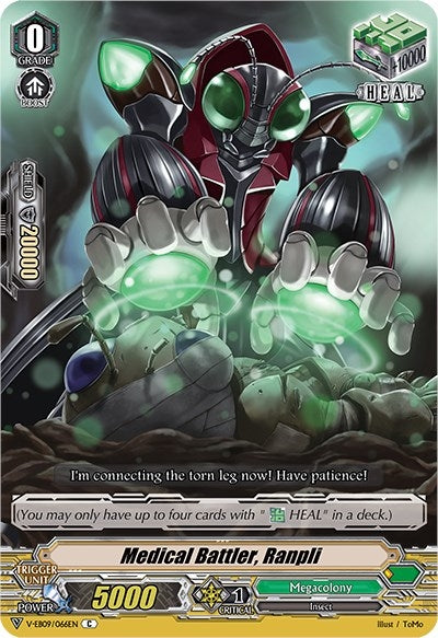 Image for Medical Battler, Ranpli (V-EB09: The Raging Tactics) (V-EB09/066EN) - Cardfight Vanguard