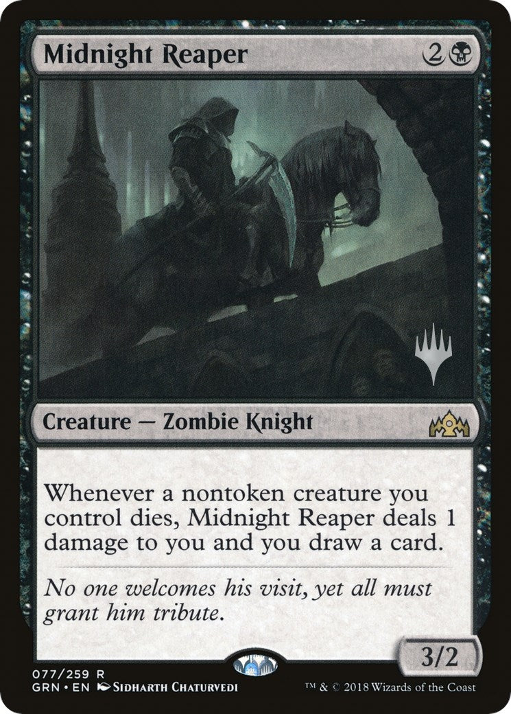 Image for Midnight Reaper (Promo Pack: Throne of Eldraine) (77) - Magic: The Gathering