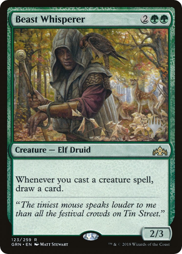 Image for Beast Whisperer (Promo Pack: Throne of Eldraine) (123) - Magic: The Gathering