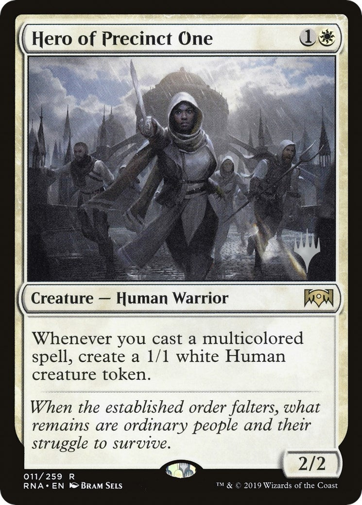 Image for Hero of Precinct One (Promo Pack: Throne of Eldraine) (11) - Magic: The Gathering