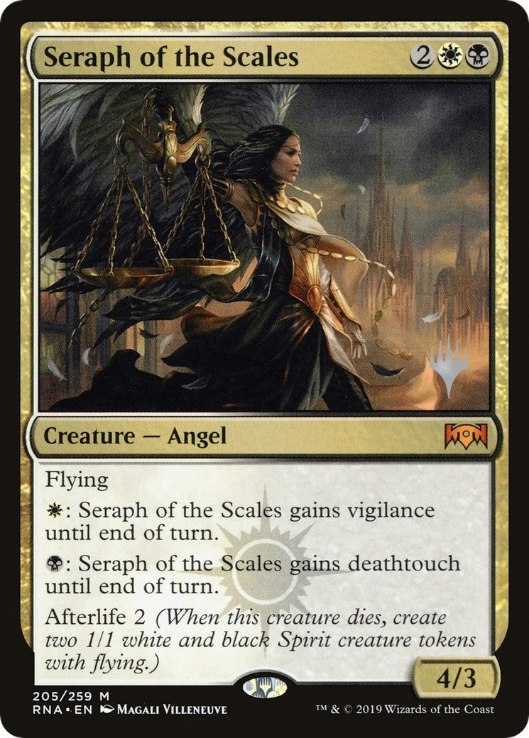 Image for Seraph of the Scales (Promo Pack: Throne of Eldraine) (205) - Magic: The Gathering