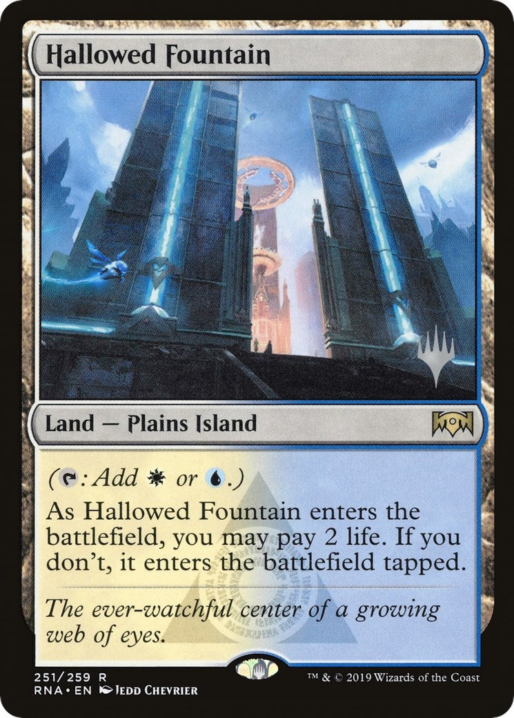 Image for Hallowed Fountain (Promo Pack: Throne of Eldraine) (251) - Magic: The Gathering