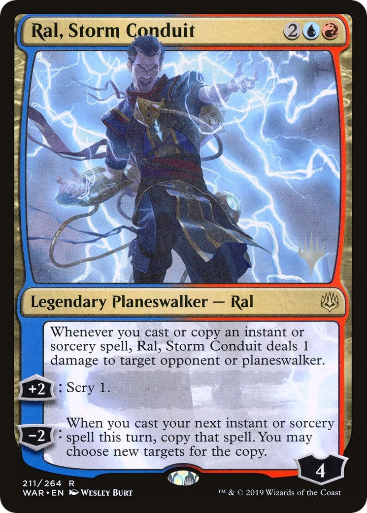Image for Ral, Storm Conduit (Promo Pack: Throne of Eldraine) (211) - Magic: The Gathering