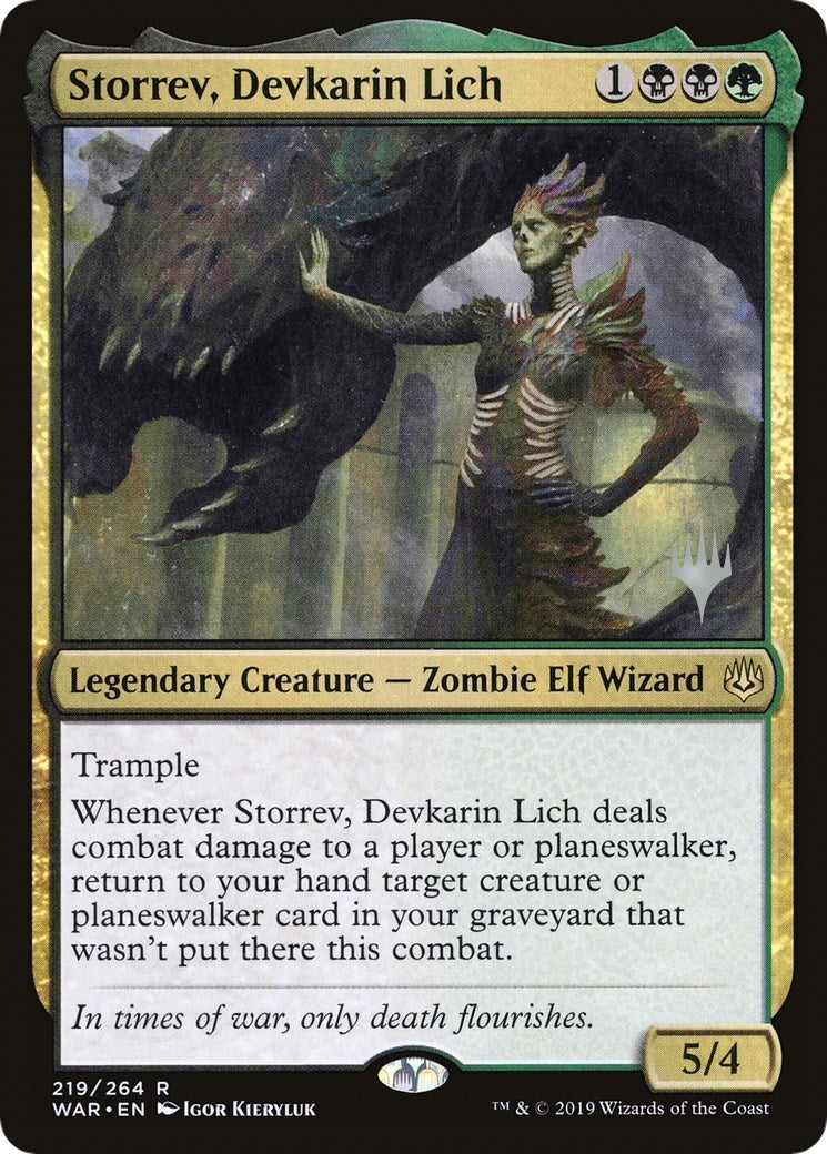 Image for Storrev, Devkarin Lich (Promo Pack: Throne of Eldraine) (219) - Magic: The Gathering