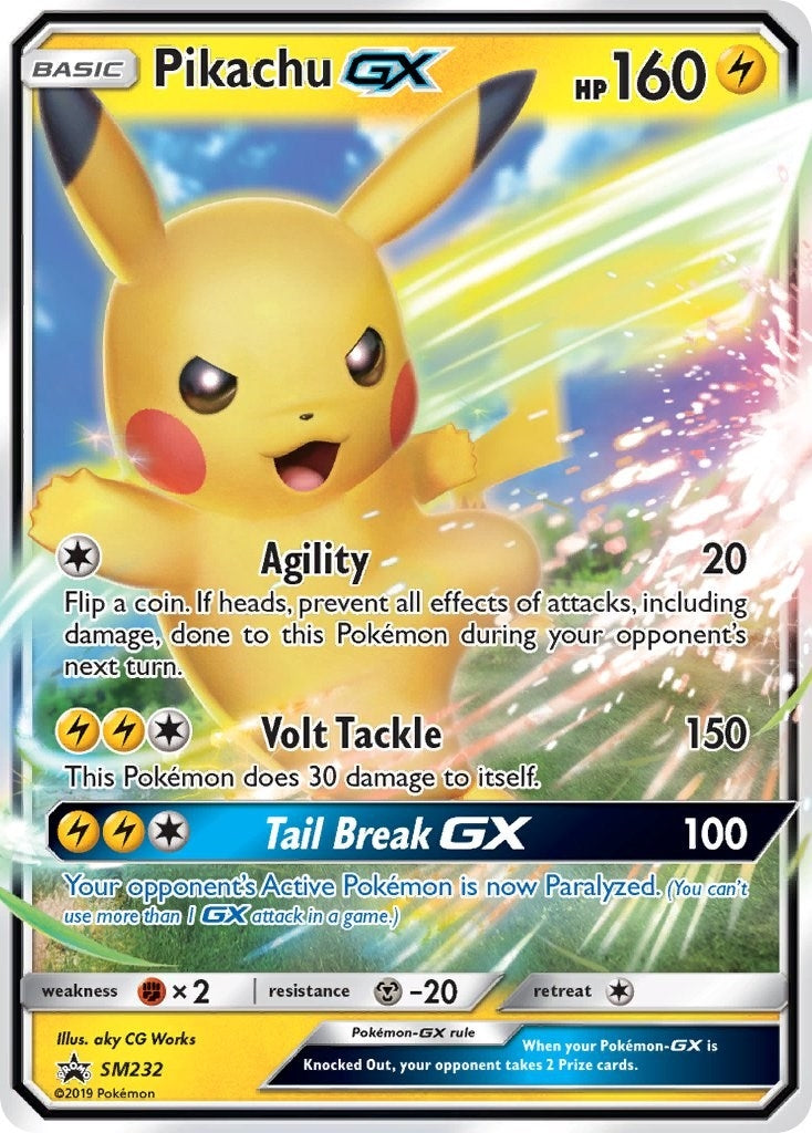 Image for Pikachu GX - SM232 (SM Promos) (SM232) - Pokemon