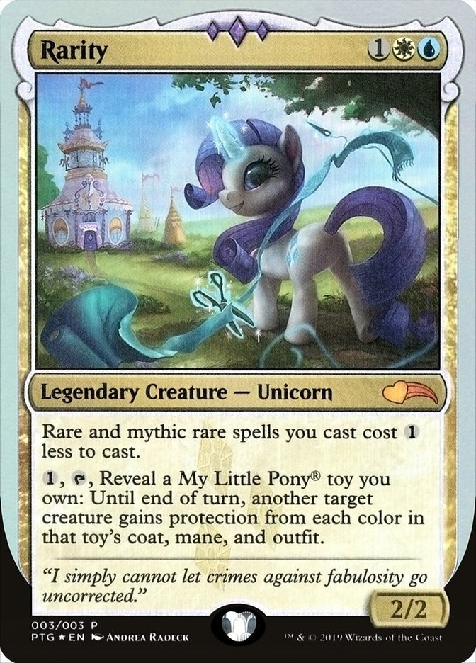 Image for Rarity (Ponies: The Galloping) (3) - Magic: The Gathering