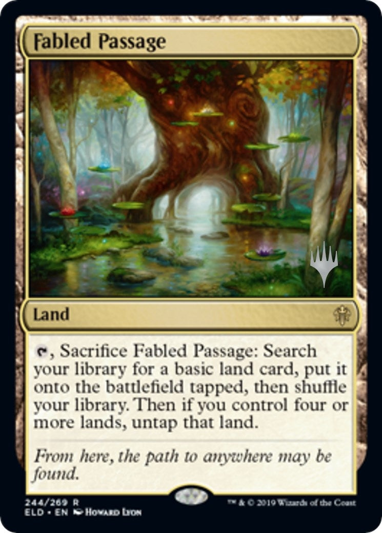 Image for Fabled Passage (Promo Pack: Throne of Eldraine) (244) - Magic: The Gathering