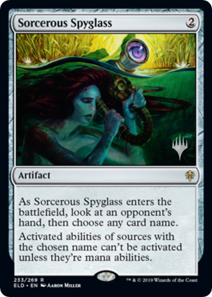 Image for Sorcerous Spyglass (Promo Pack: Throne of Eldraine) (233) - Magic: The Gathering