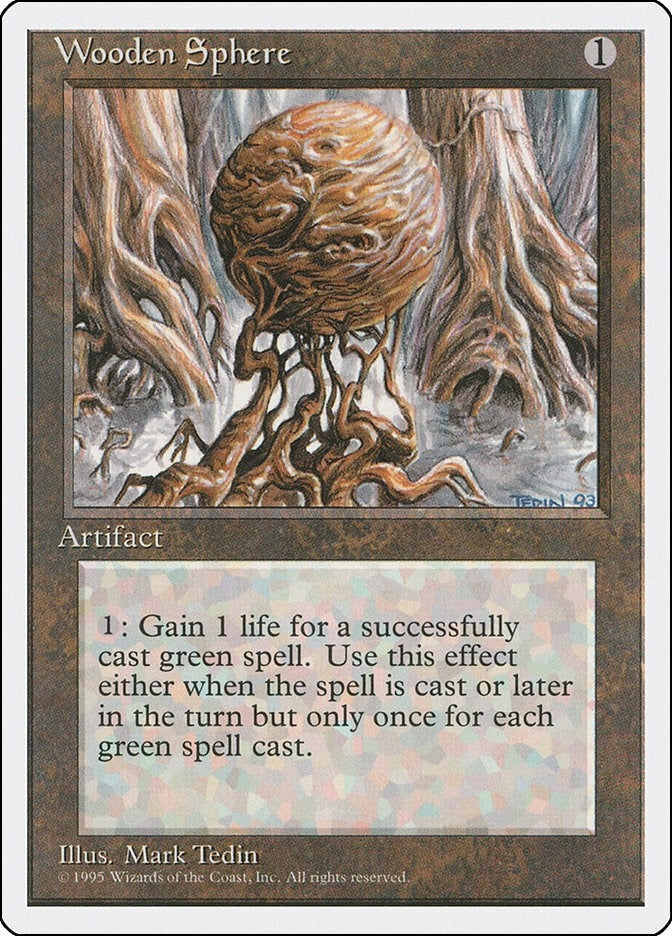 Image for Wooden Sphere (Fourth Edition) - Magic: The Gathering