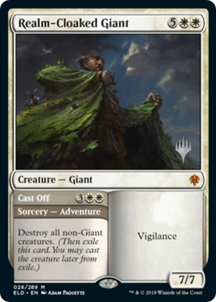 Image for Realm-Cloaked Giant (Promo Pack: Throne of Eldraine) (26) - Magic: The Gathering