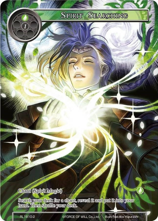 Image for Spirit Searching (Promo Cards) (RL1810-2) - Force of Will