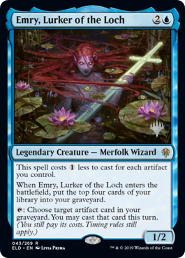 Image for Emry, Lurker of the Loch (Promo Pack: Throne of Eldraine) (43) - Magic: The Gathering