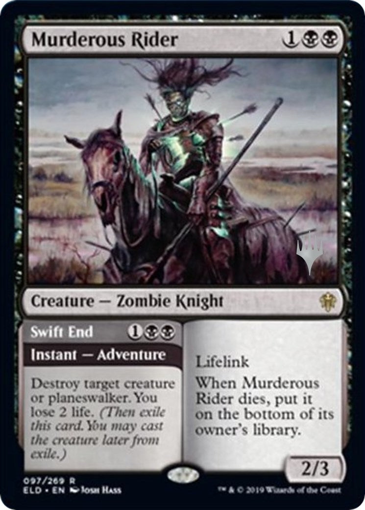 Image for Murderous Rider (Promo Pack: Throne of Eldraine) (97) - Magic: The Gathering