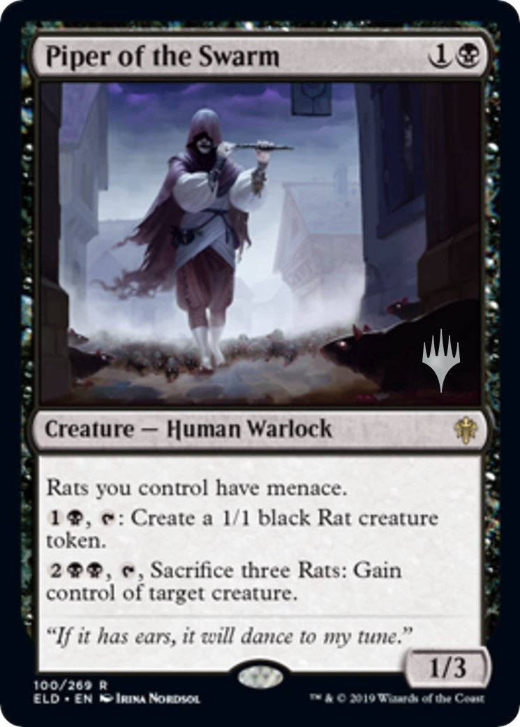 Image for Piper of the Swarm (Promo Pack: Throne of Eldraine) (100) - Magic: The Gathering