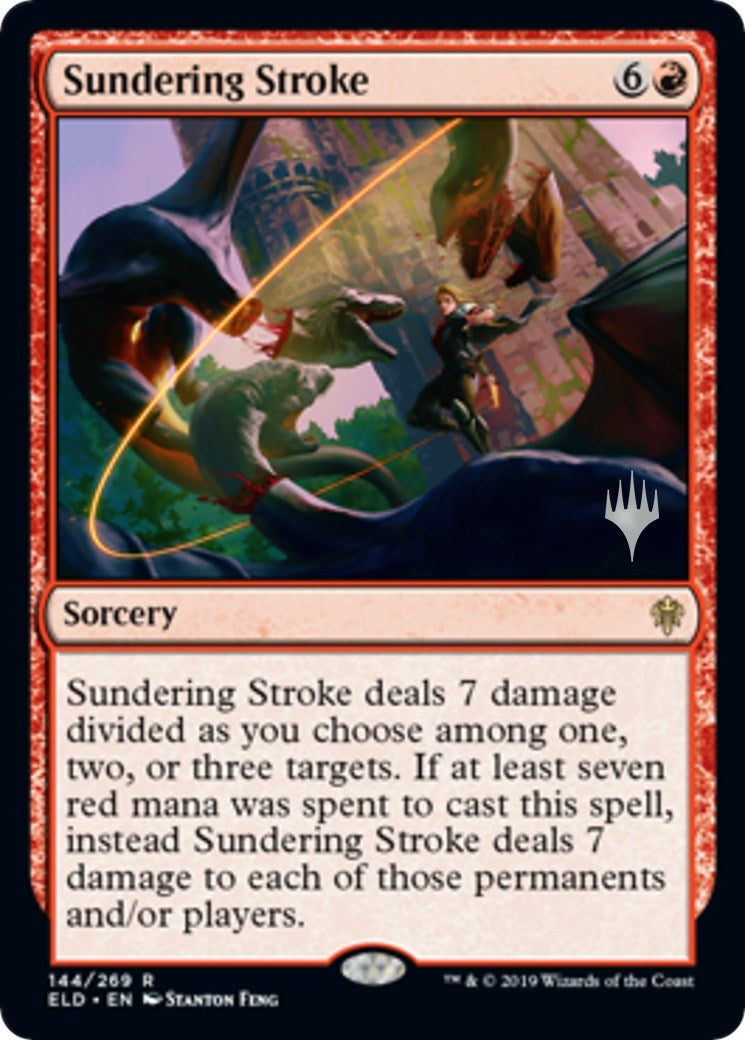 Image for Sundering Stroke (Promo Pack: Throne of Eldraine) (144) - Magic: The Gathering