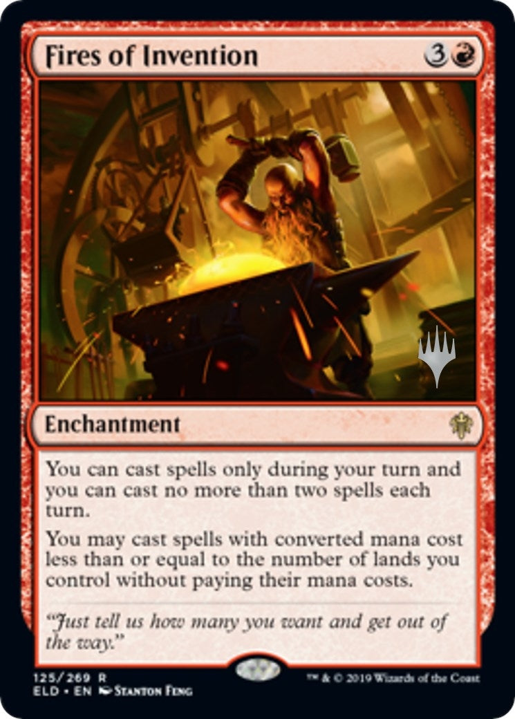 Image for Fires of Invention (Promo Pack: Throne of Eldraine) (125) - Magic: The Gathering