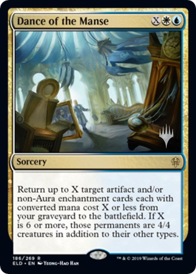 Image for Dance of the Manse (Promo Pack: Throne of Eldraine) (186) - Magic: The Gathering
